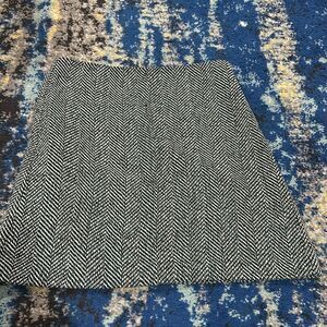 LOFT Outlet Wool Blend Mini Skirt 8 NWT